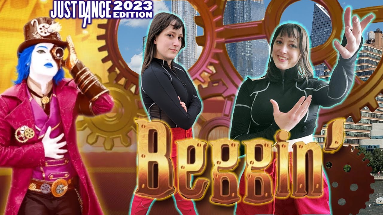 Beggin' by Maneskin | Just Dance 2023 Edition | Twins Dance Full Gameplay IRL NYC