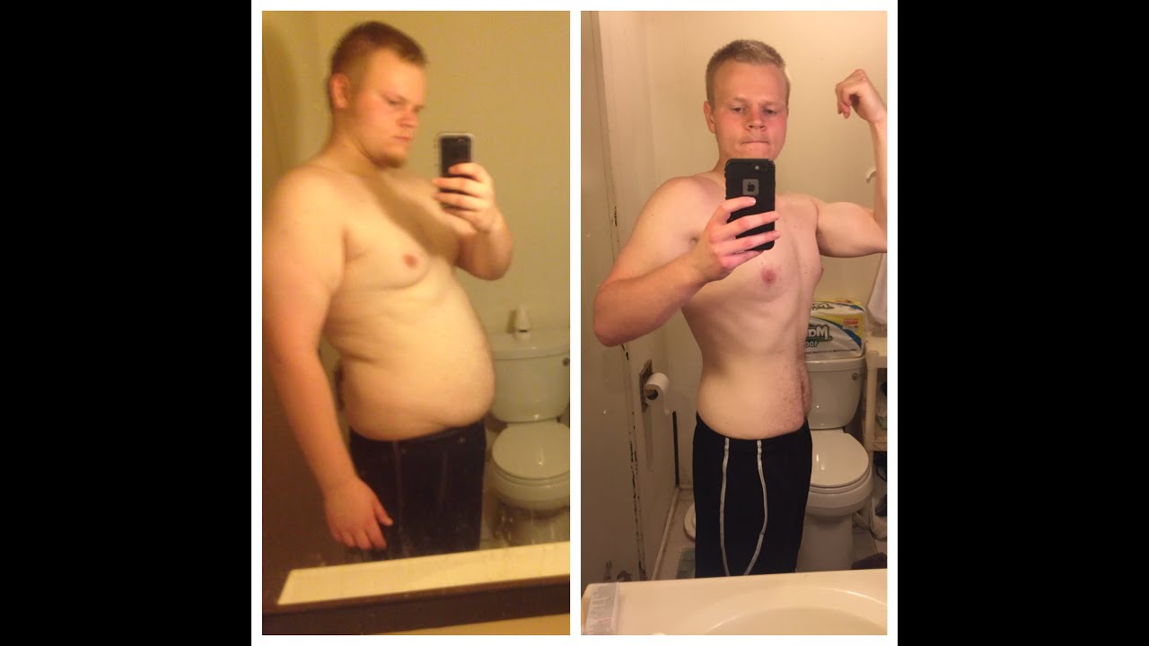 KrisLuck: 80+ Pound Weight Loss Transformation! (Time Lapse)