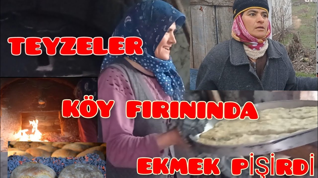 #köyhayatı KÖY FIRININDA EKMEK PİŞİRMEK. İKİ KARDEŞ GÖRDES DOĞANPINAR MAHALLESİNDE EKMEK PİŞİRDİ.