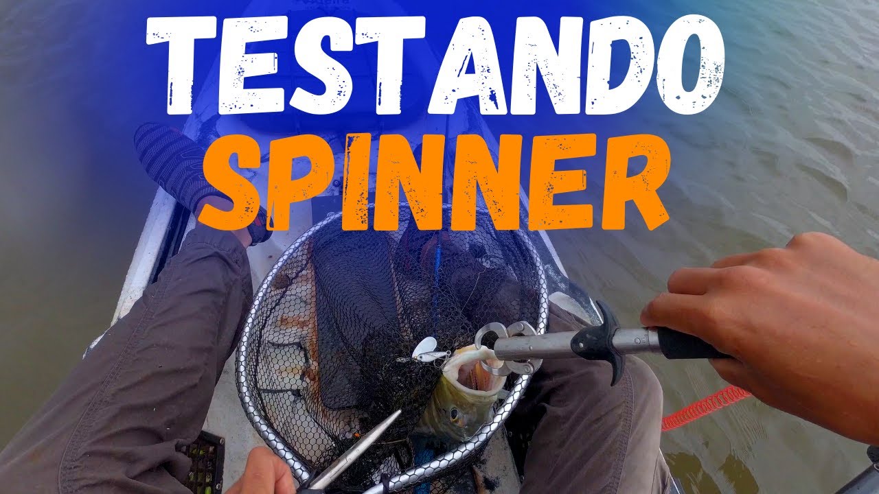 TESTANDO SPINNER DO ALIEXPRESS | Resultado dessa isca pegadeira