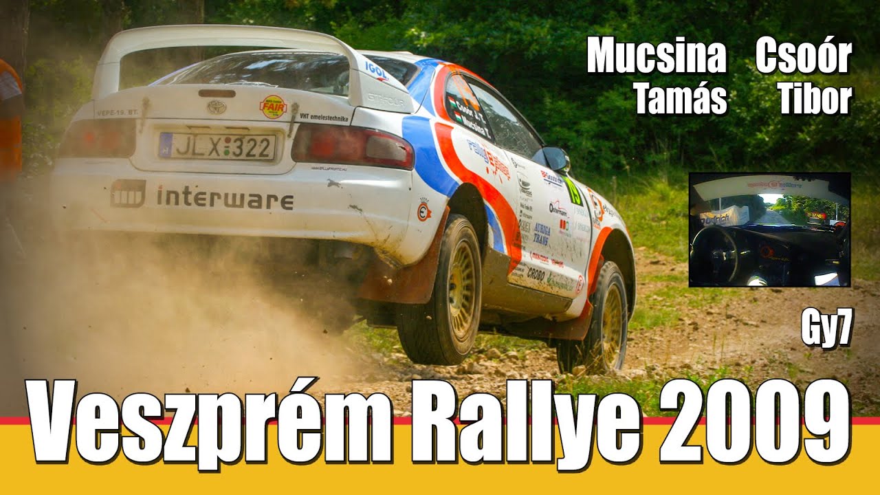 Mucsina Tamás - Csoór Tibor  Gy7  Veszprém Rallye 2009 - RallyeShop.hu