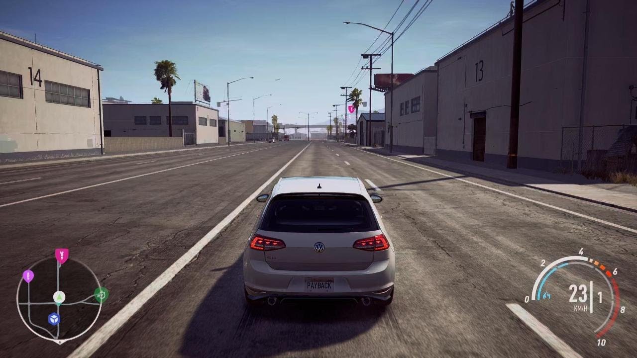 NFS PAYBACK| VW Golf GTI DSG farts