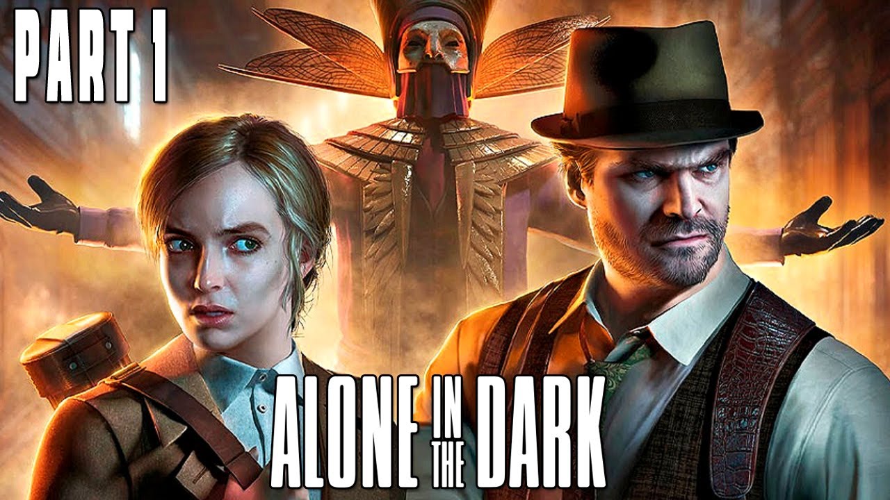Alone in the Dark Gameplay Deutsch Part 1 - Die Horror Game Überraschung 2024?