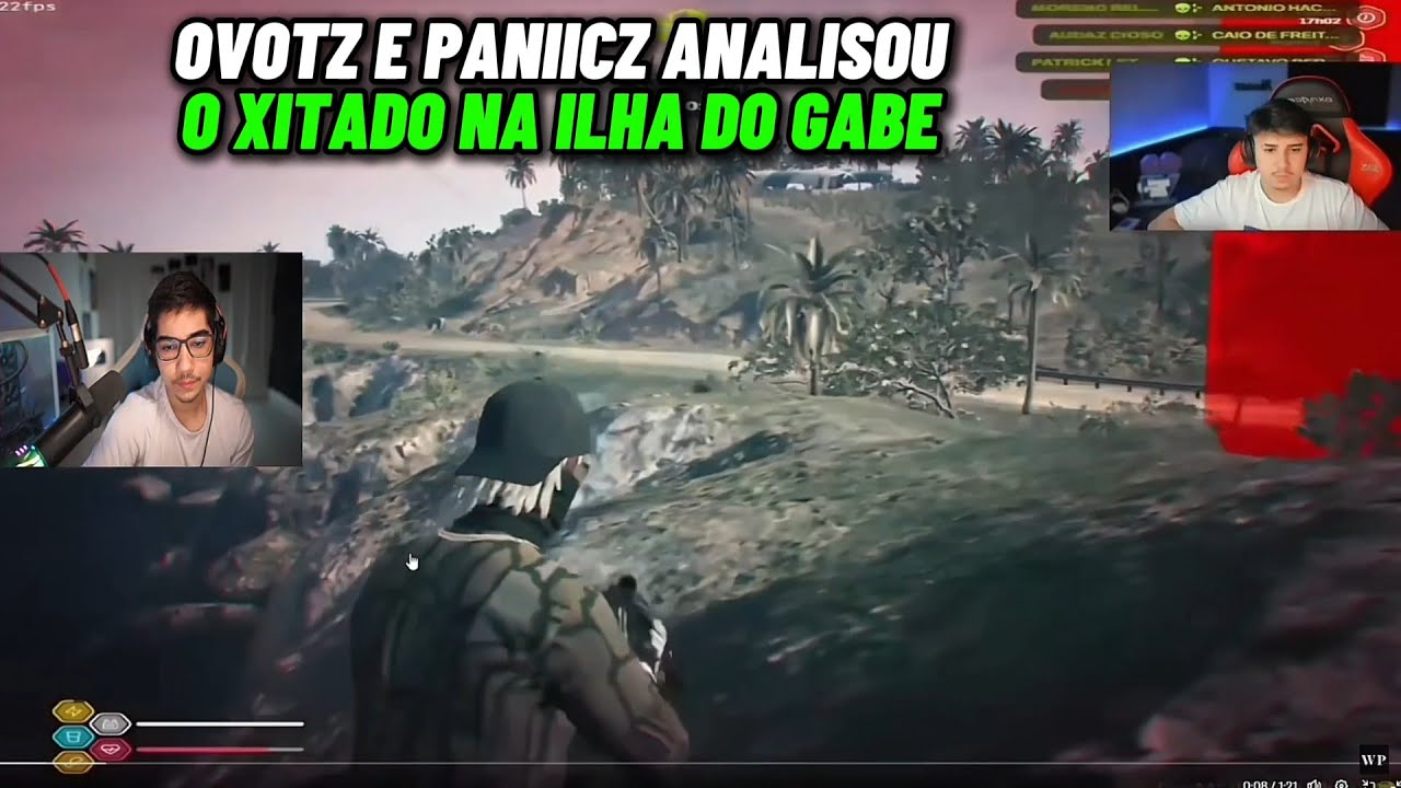 OVOTZ E PANIICZ ANALISARAM O POSSIVEL XITADO NA ILHA DO GABE | VENDO ATRÁS DA PARECE