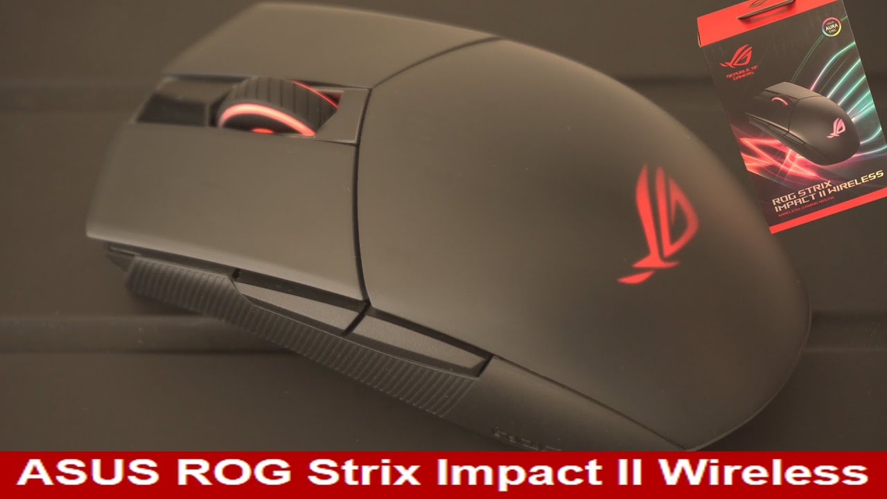 Asus Rog Strix Impact II Wireless Unboxing et Test Fr ( Presque Un Sans Faute)