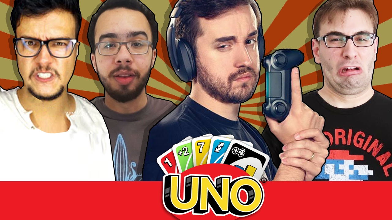 O EDU DE NOVO NÃO!!!! - UNO  com BRKsEDU x Leon x Damiani x Ludgero!