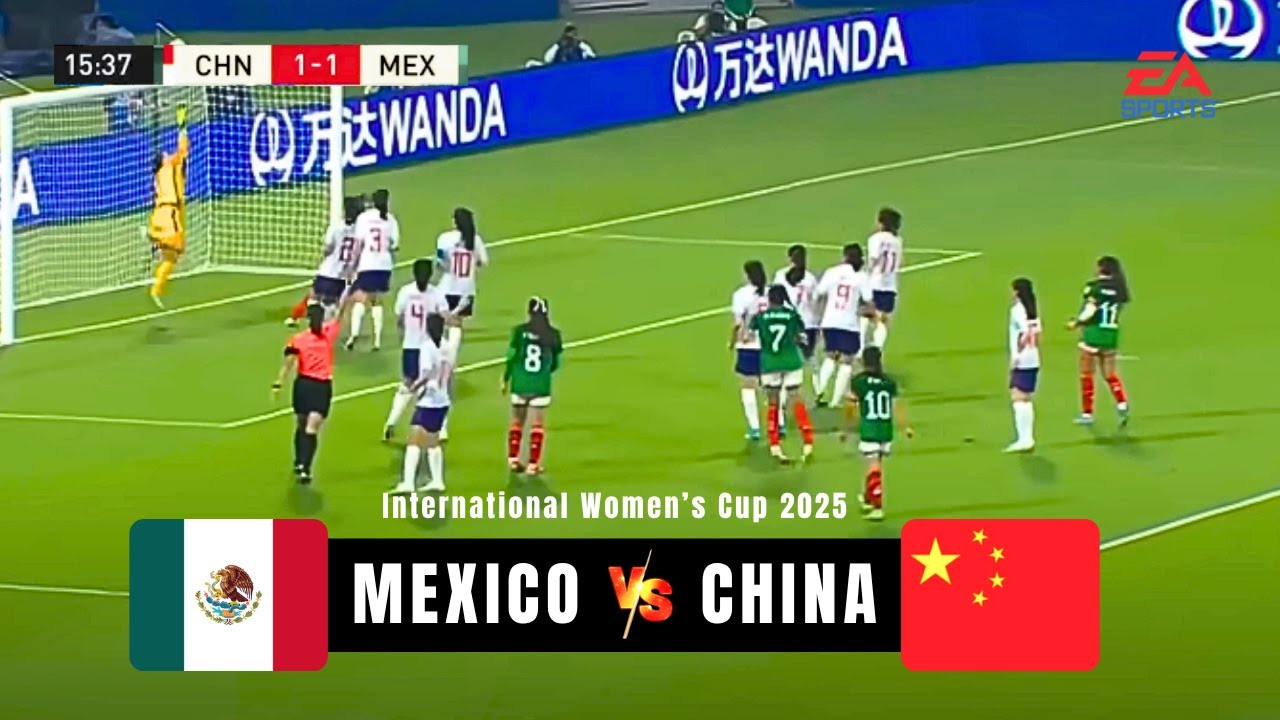 October 11, 2025 | MEXICO WNT vs CHINA WNT | International Women's Friendly | FIFA23 Gameplay