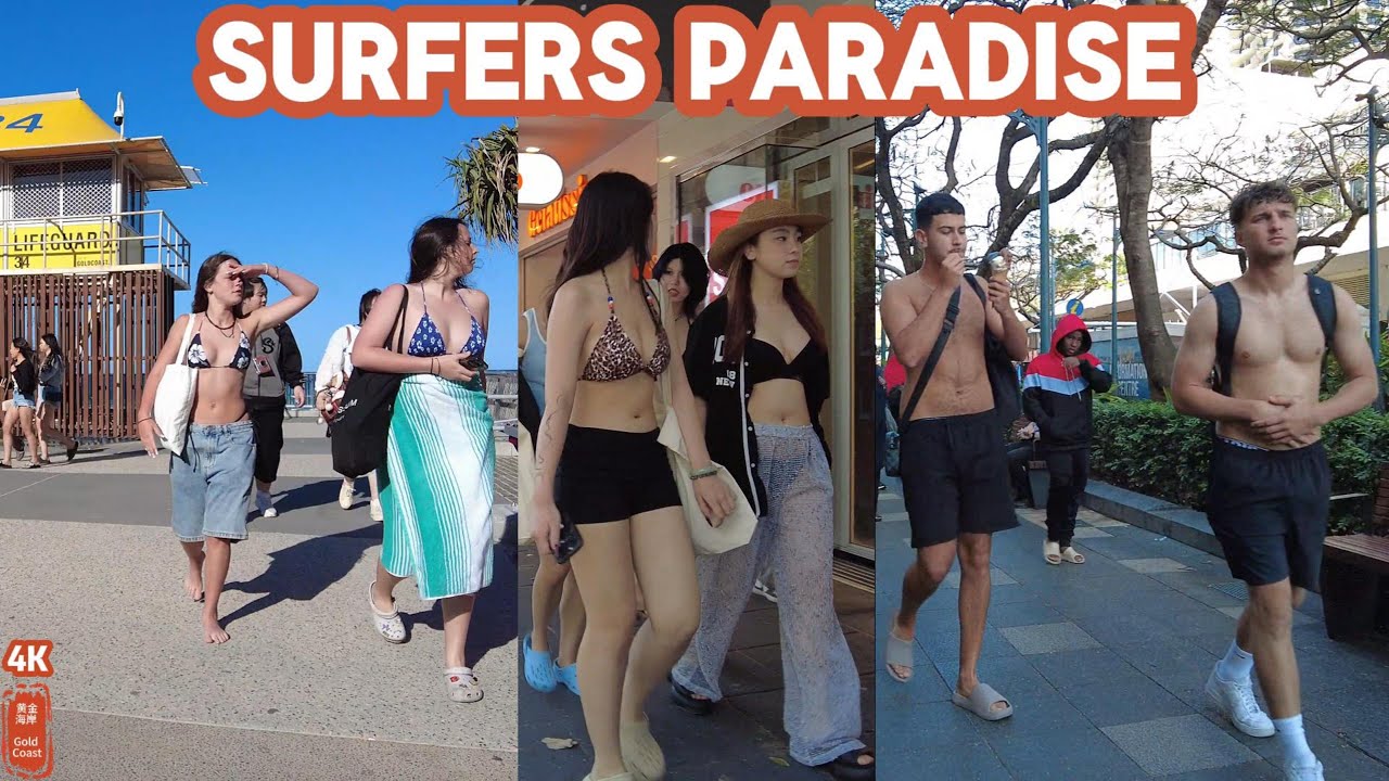 [4k] Explore Surfers Paradise Wednesday 25 September 2024 | Gold Coast | QLD | Australia