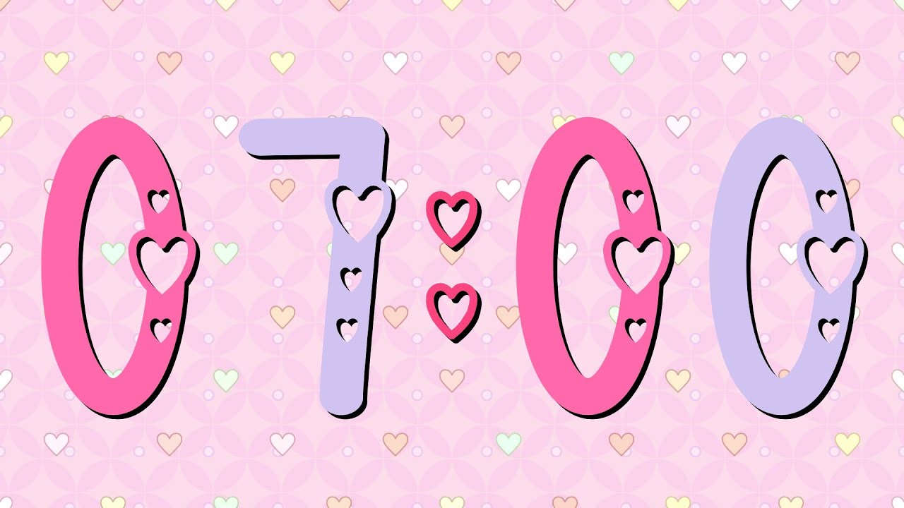 💖 7 Minute Heart Timer with LoFi Music | Cute Pink Valentine's Countdown