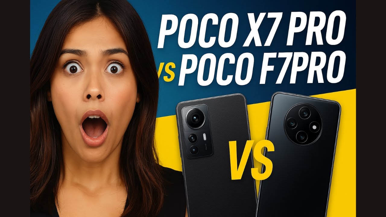 Poco F7 Pro ou Poco X7 Pro? Descubra Qual Poco é Ideal pra Você!
