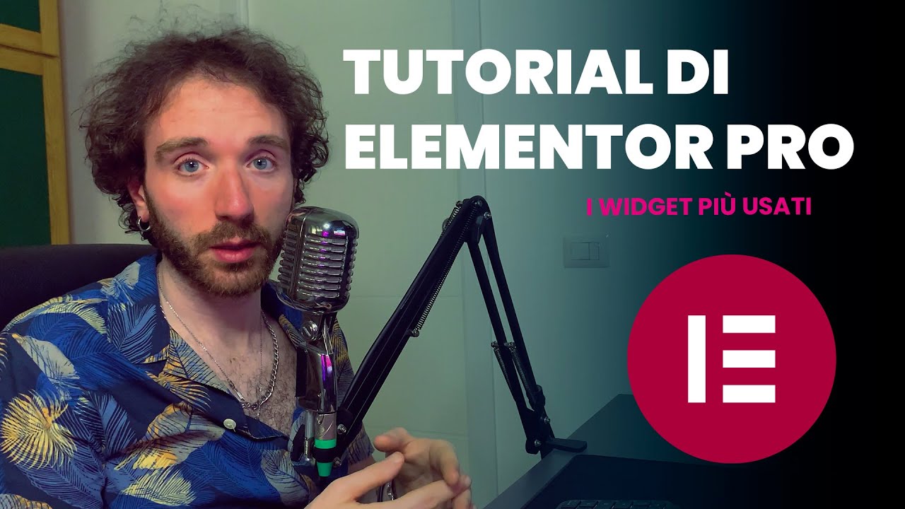 Impara Elementor PRO - I widget principali [Wordpress Elementor tutorial ITA]