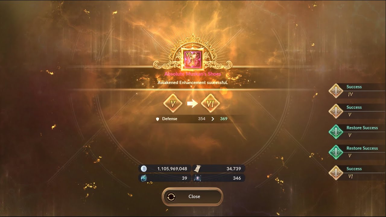 Black Desert Mobile Enhance Boots Full HEX When?