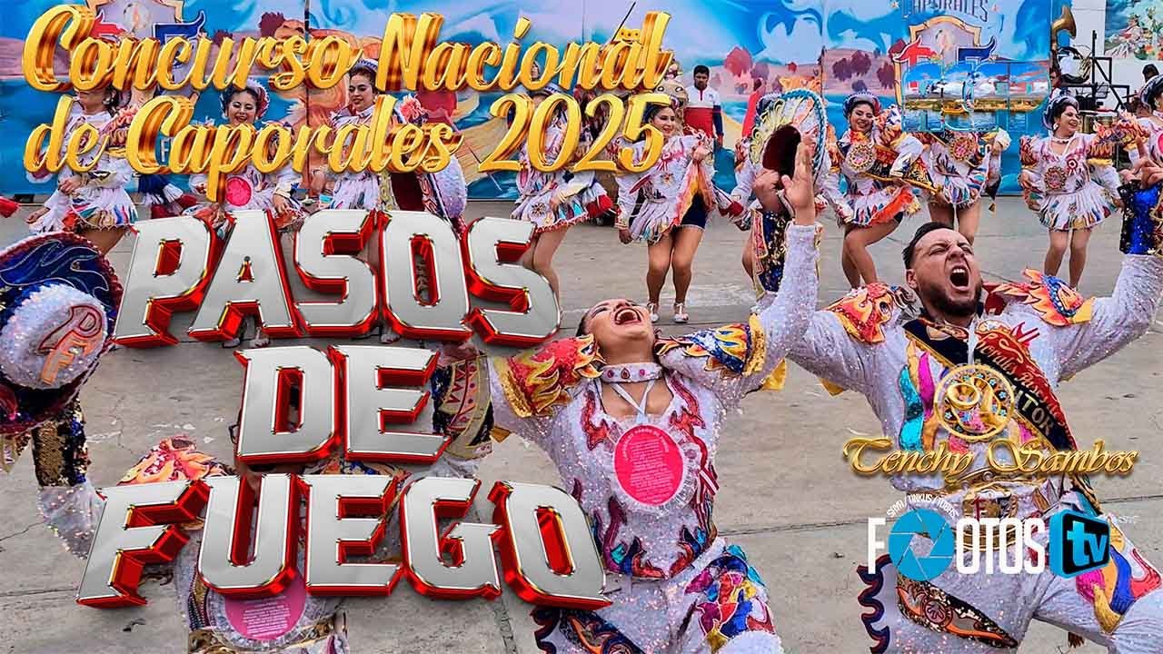 PASOS DE FUEGO en la FINAL del CONCURSO DE CAPORALES 2025 #viralvideo #pasosdefuego #baile #danza