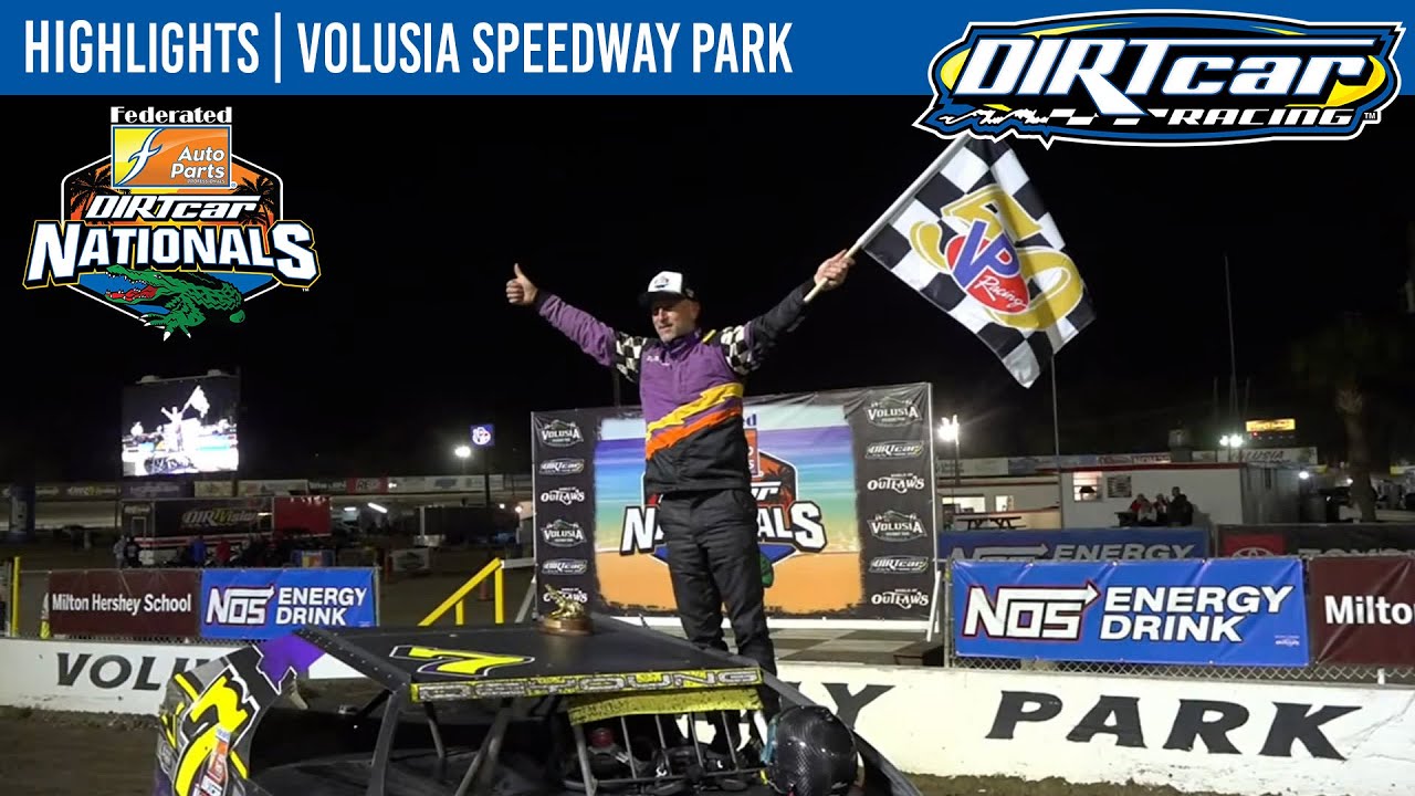 DIRTcar UMP Modifieds | DIRTcar Nationals | Volusia Speedway Park | February 5, 2025 | HIGHLIGHTS