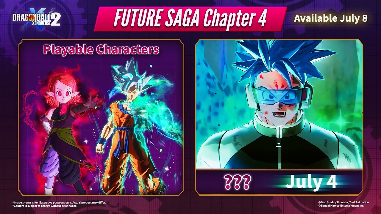 *NEW* FINAL DLC CHARACTERS + FREE UPDATE! - Dragon Ball Xenoverse 2 Future Saga Chapter 4 (DLC 21)
