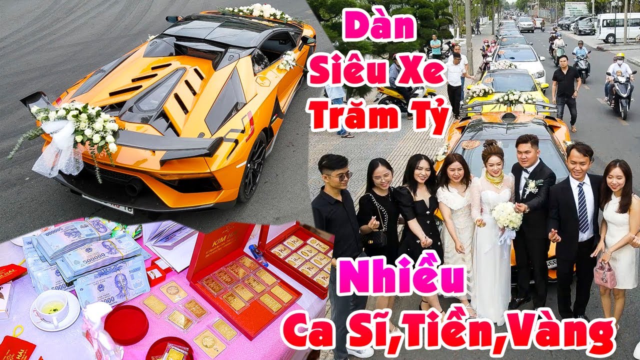 Đám Cưới Đại Gia DÀN SIÊU XE TRĂM TỶ MỜI NHIỀU CA SĨ TIỀN VÀNG NHIỀU Hoành Tráng Nhất Miền Tây