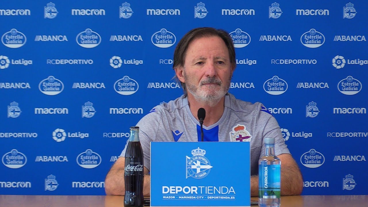 Rueda de prensa de Juan Antonio Anquela. 05.10.2019