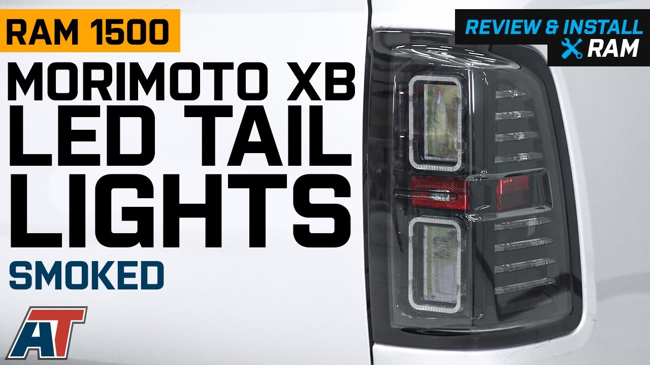 2009-2018 RAM 1500 Morimoto XB LED Tail Lights; Smoked Review & Install