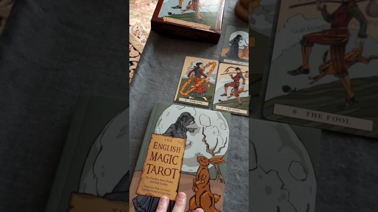 English  magic tarot, glance