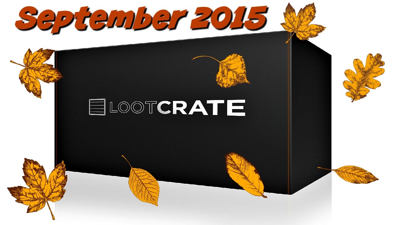September 2015 Loot Crate Box Opening | Robles Junior HD