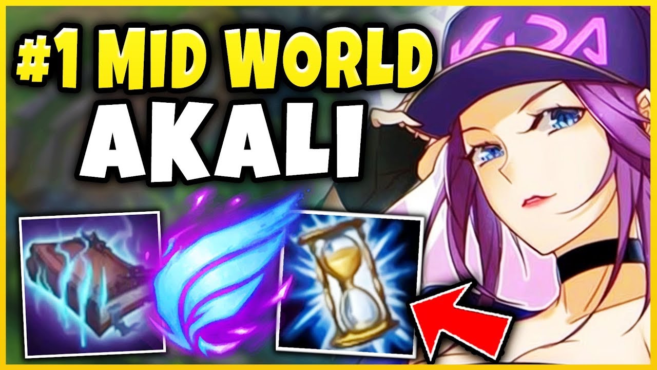 THE ABSOLUTE BEST SEASON 9 AKALI BUILD (#1 MID WORLD IG ROOKIE'S BUILD) - League of Legends