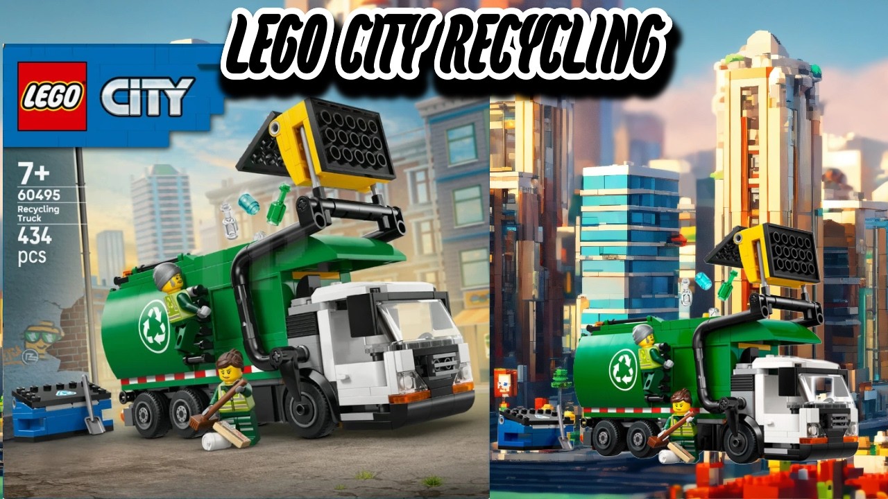 LEGO Build & Review: LEGO City 60495 Recycling Truck