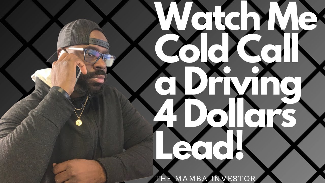 WHOLESALING REAL ESTATE: Cold Calling My Driving For Dollars Lead
