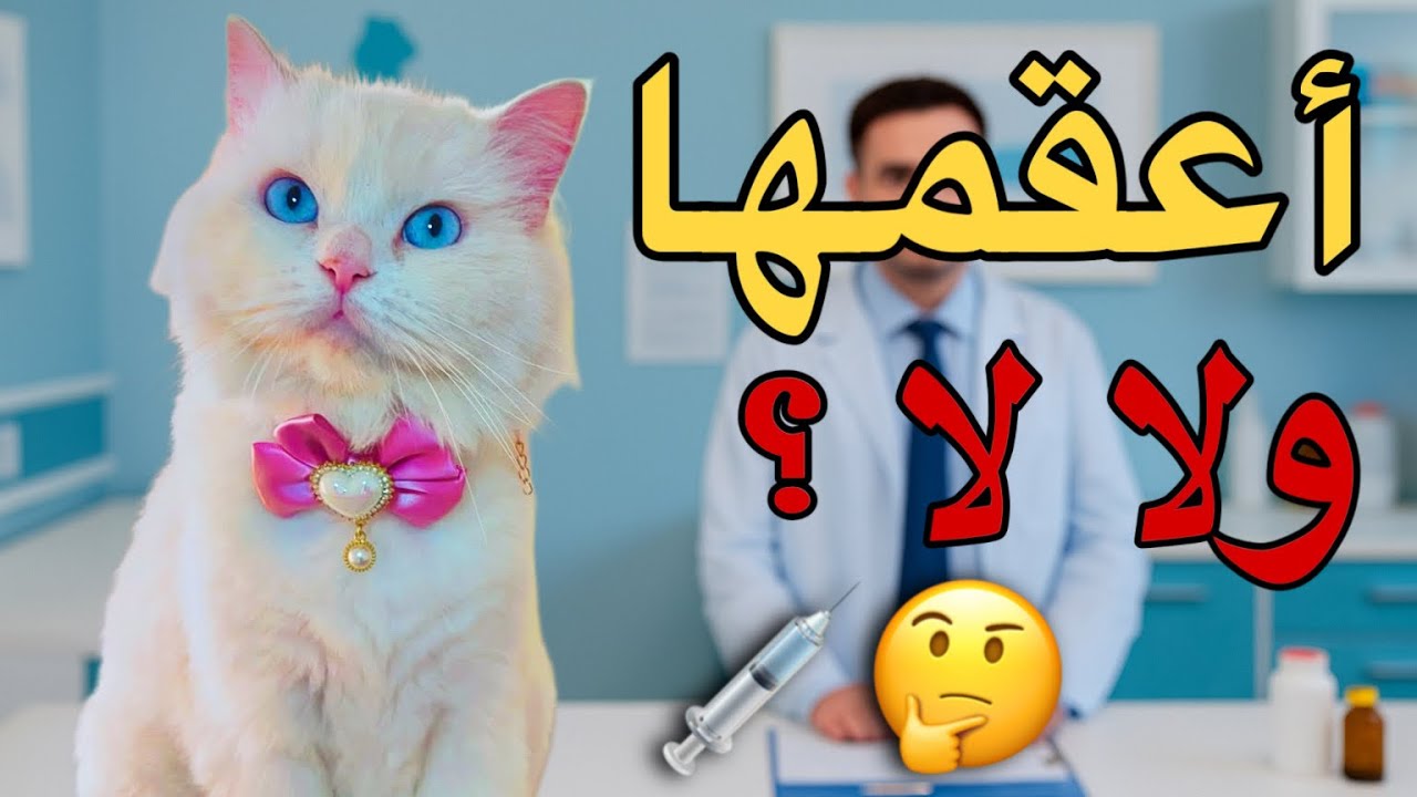 هل تعقيم القطط ضروري؟ 🤔 الإيجابيات و السلبيات بالتفصيل بكل صراحه 👍 