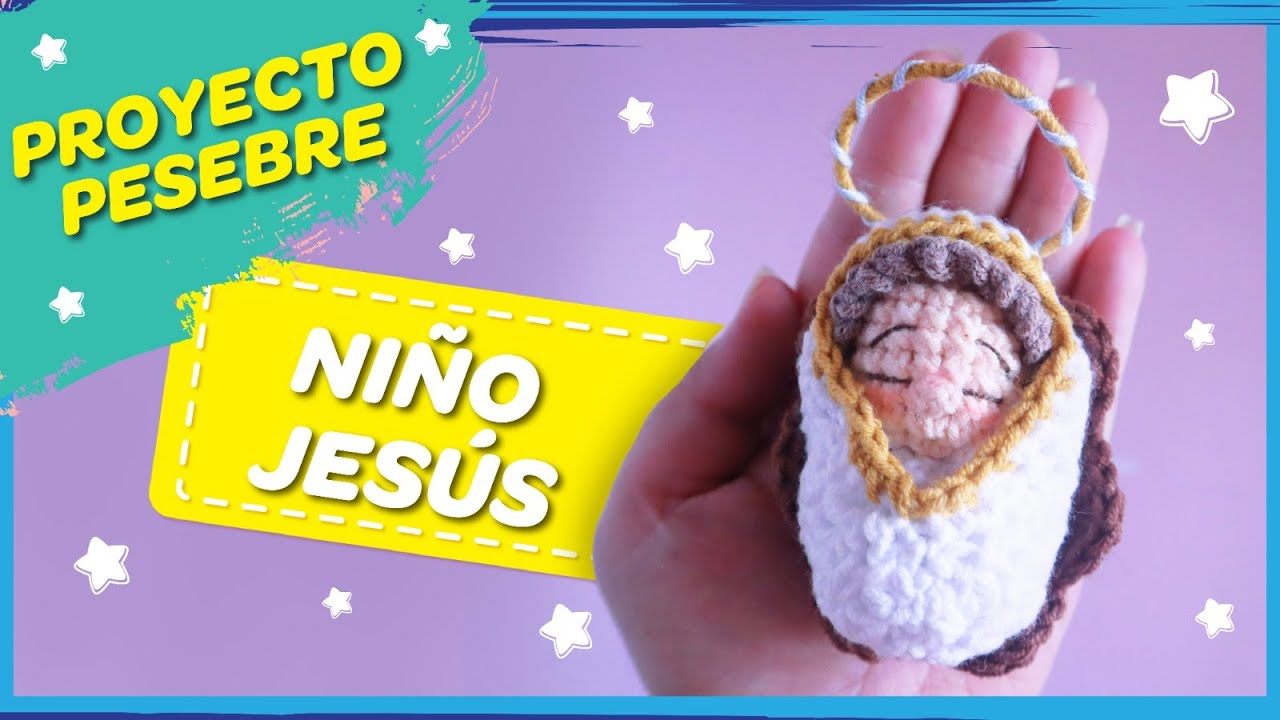 NIÑO JESUS TEJIDO PASO A PASO/ TUTORIAL A CROCHET