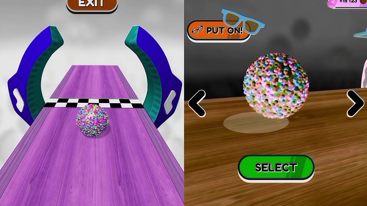 💥🎯Going Balls, SpeedRun Vs Reverse Video Gameplay Part 508