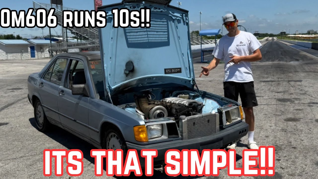 10 Second 1/4 Mile in a 190D!!! PARTS LIST AND PRICING.