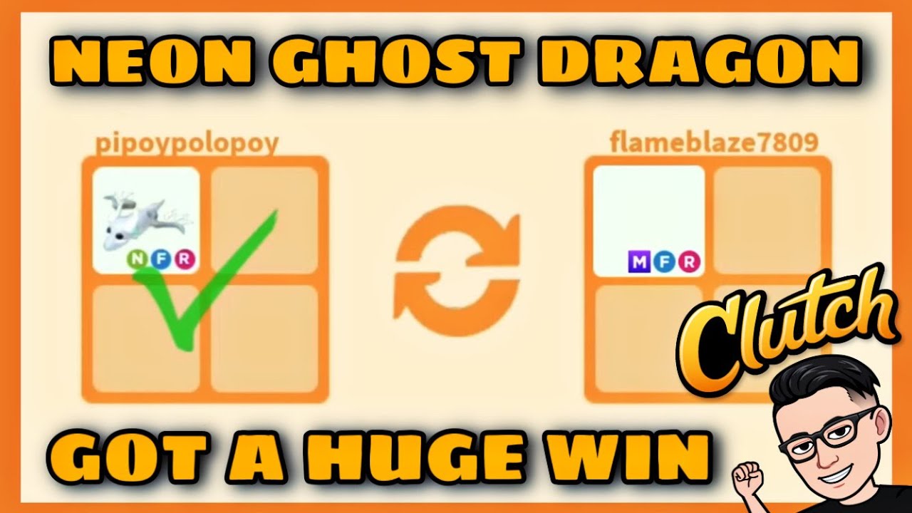 10 NEW OFFERS (HUGE WIN) FOR NEON GHOST DRAGON in Rich Servers Adopt me Roblox