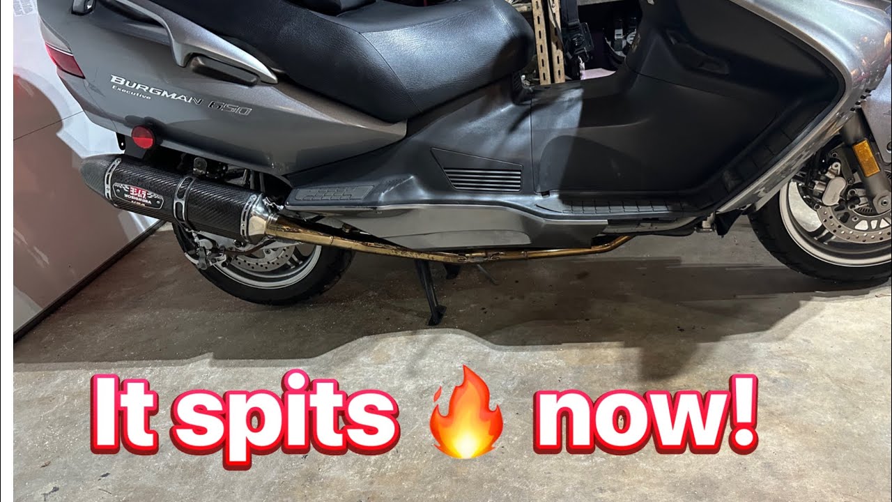 A Yoshimura exhaust is a lifetime purchase! Here’s why. 2006 Burgman 650
