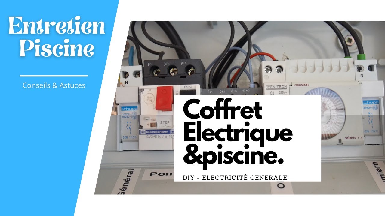 ⚡️ Tout savoir sur le coffret électrique piscine