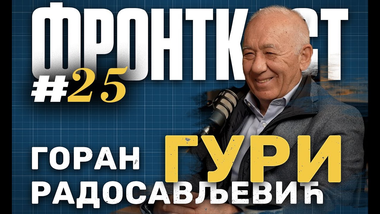 FRONTKAST ep. 25: formiranje ŽANDARMERIJE - Goran Radosavljević GURI