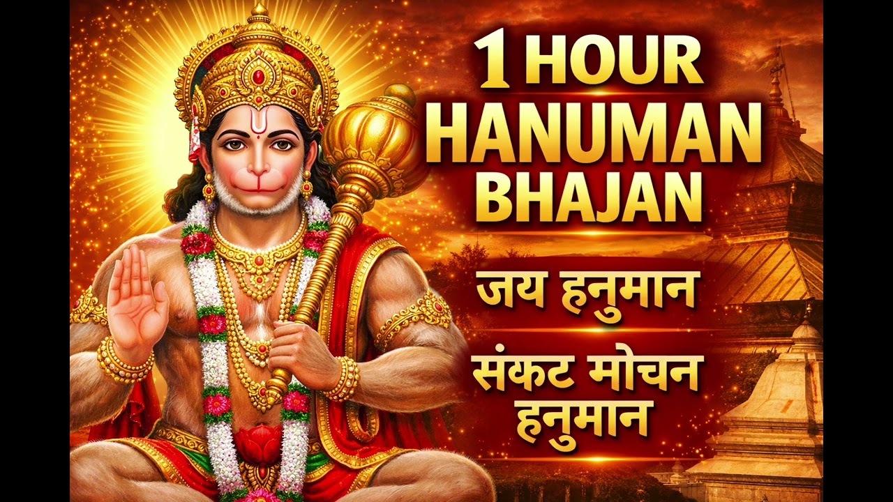 🔱 जय हनुमान ज्ञान गुण सागर | Powerful Hanuman Bhajan #bhakti song 🎵 