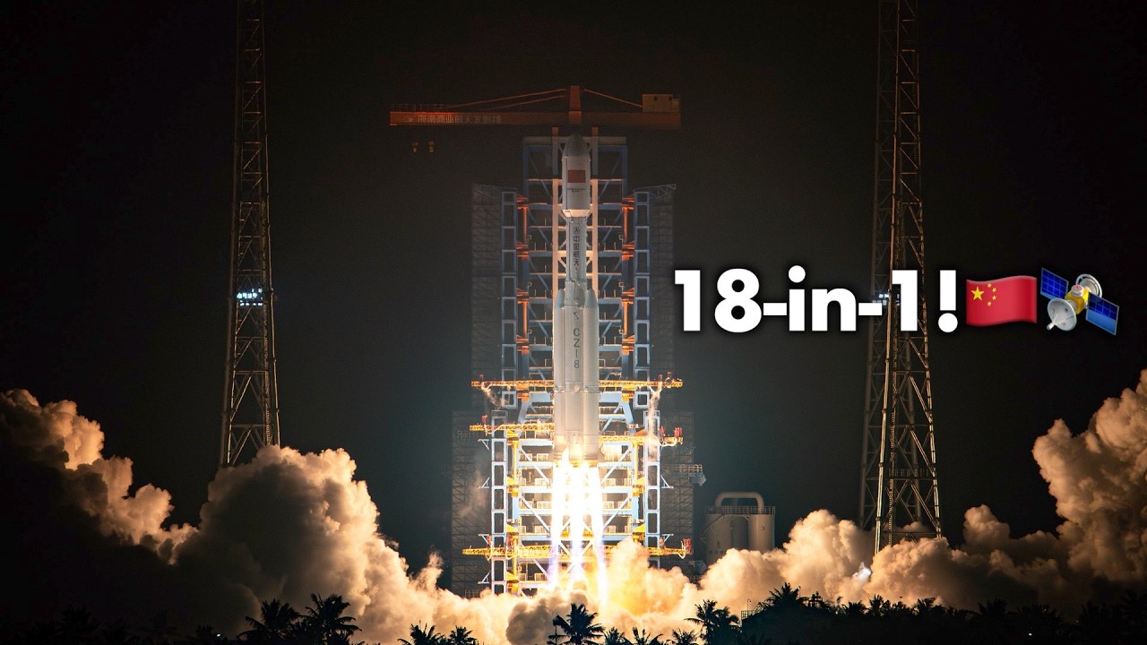 China's Starlink rival adds 18 internet satellites in night launch from Hainan