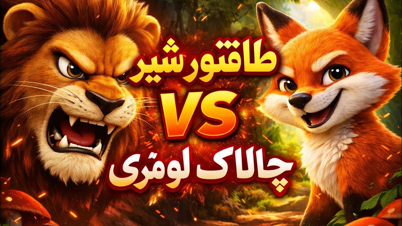شیر اور لومڑی کی دوستی | جنگل کی دلچسپ کہانی | بچوں کے لیے سبق آموز اسٹوری
