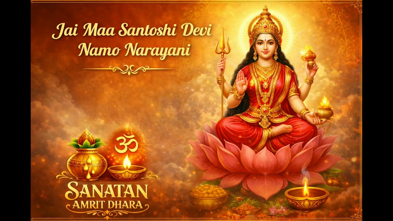 Jai Maa Santoshi Devi Namo Narayani | Santoshi Maa Jaap | Friday Special Devi Mantra