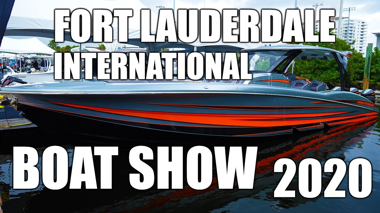 FORT LAUDERDALE INTERNATIONAL BOAT SHOW 2020  DRONEVIEWHD PART 1