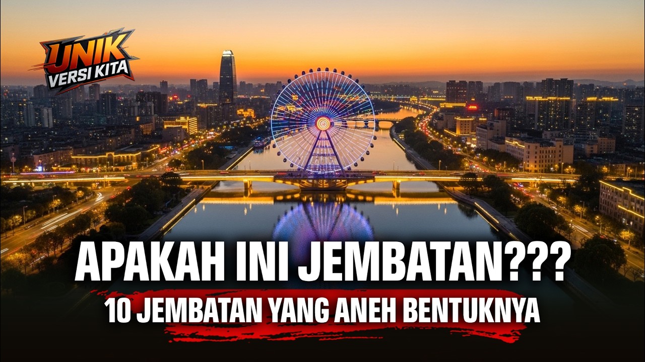 10 Jembatan Paling Aneh di Dunia - Aneh apa Luar Biasa?
