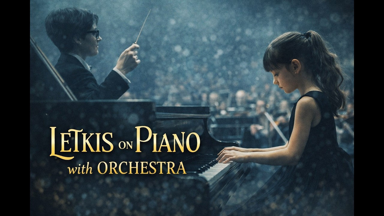 Young Pianist Shines with Orchestra &ndash; Letkis Performance #music #piano #live