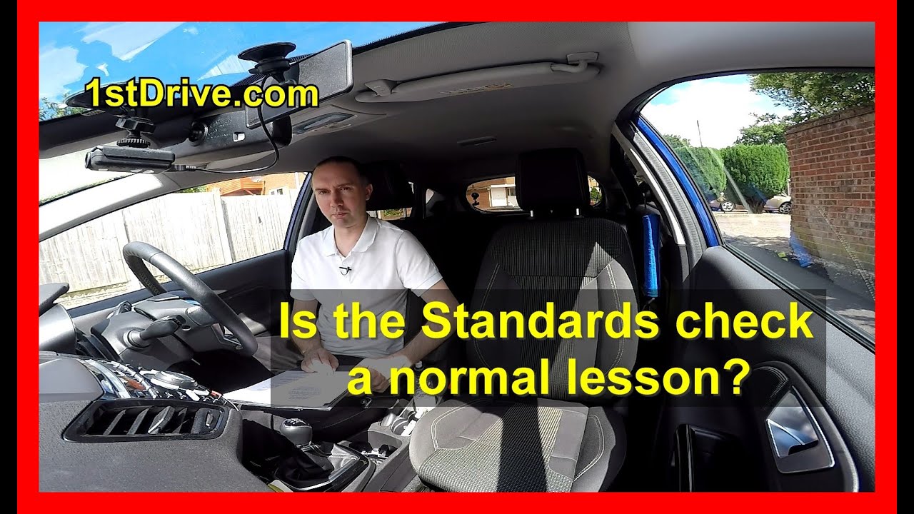 Is a standards check lesson like a normal driving lesson?
