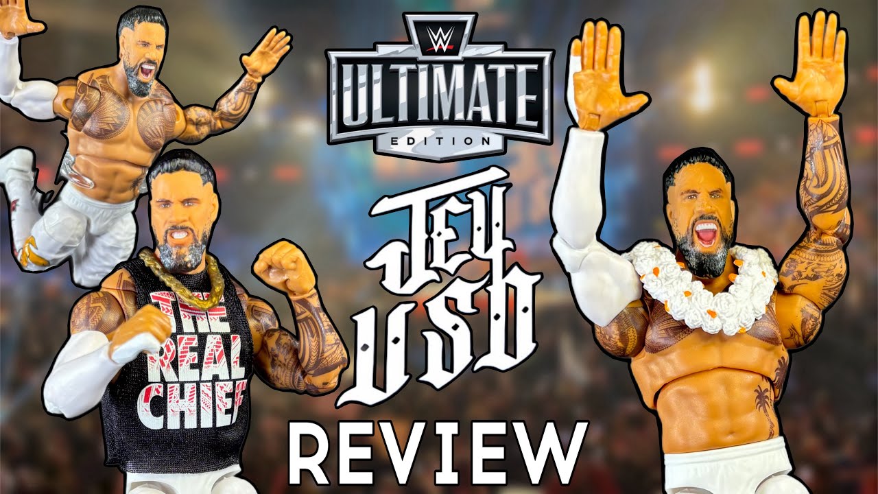 WWE Ultimate Edition JEY USO Action Figure Review