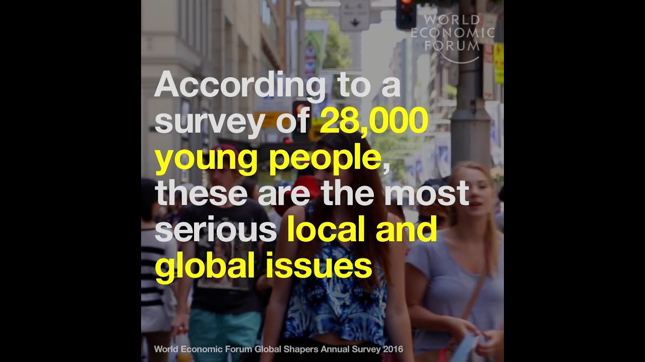 These are the local and global issues that young people see as most serious