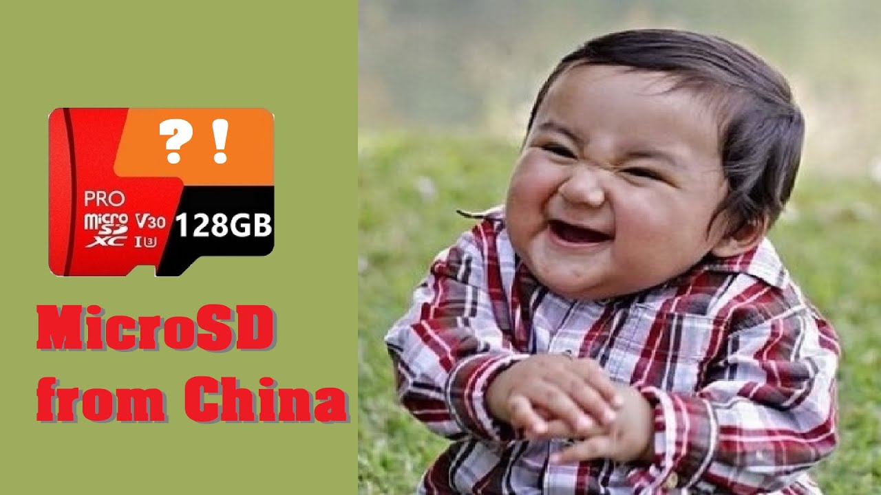 Ir vėl apgavo?! Micro SD kortelė i&scaron; Kinijos...