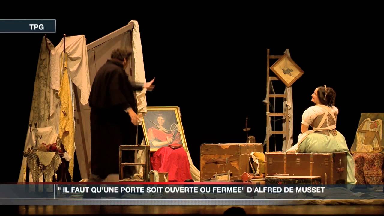 « Il faut qu'une porte soit ouverte ou fermée » au Théâtre Princesse Grace
