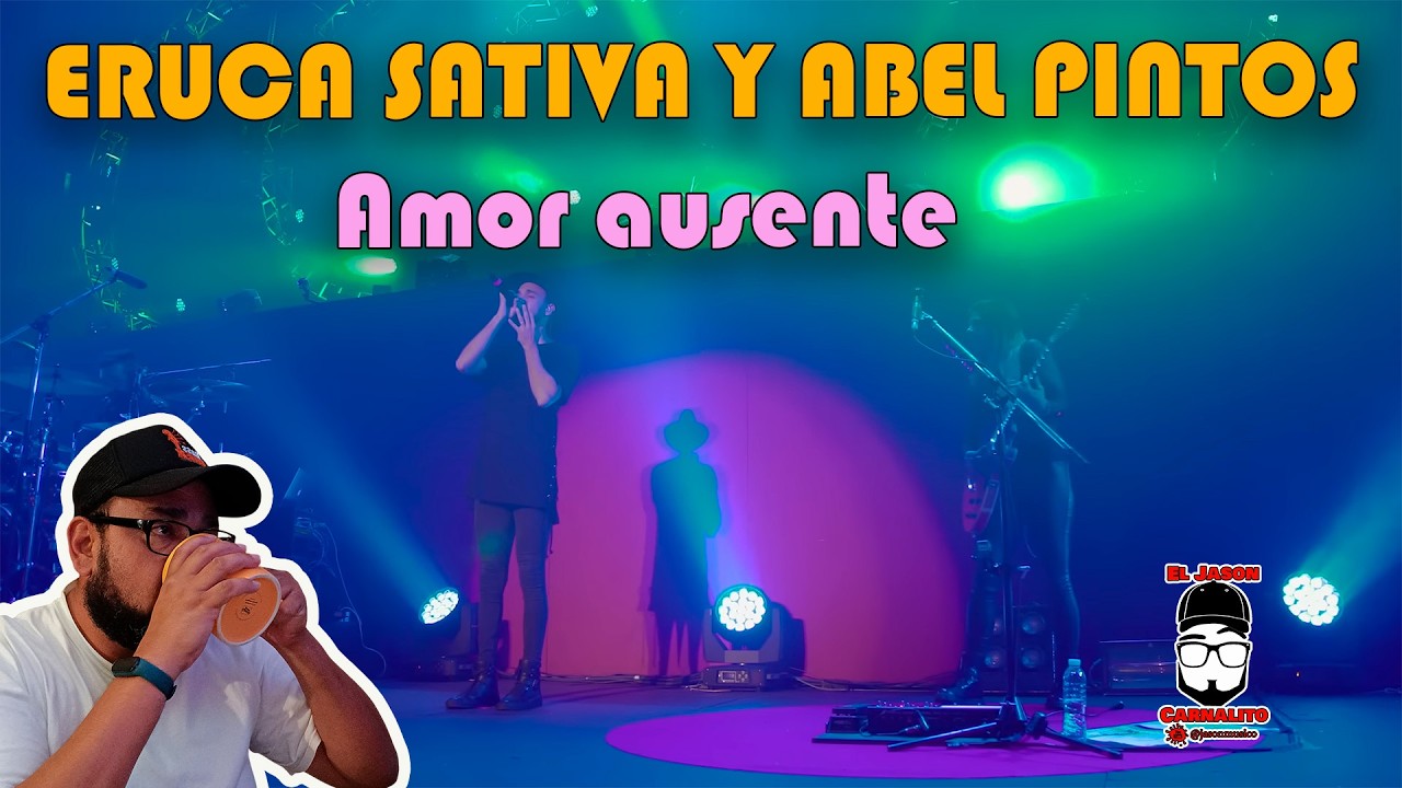 ERUCA SATIVA + ABEL PINTOS – AMOR AUSENTE 🔥🎶 QUE NIVEL DE VOZ