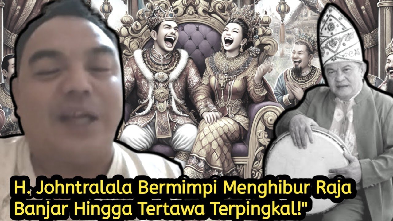 Hendra Johntralala || Arti Mimpi H.johntralala Tampil Dihadapan Raja Banjar
