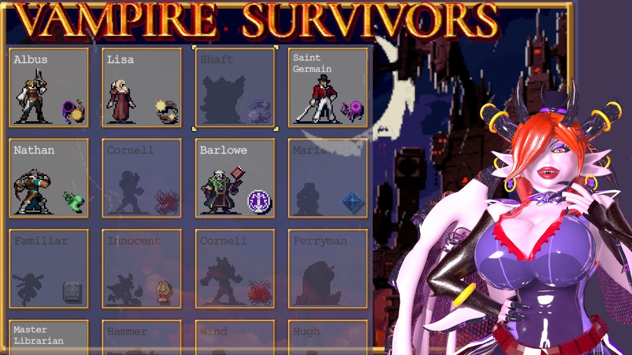 Ode of Castlevania part 3- Vampire Survivors